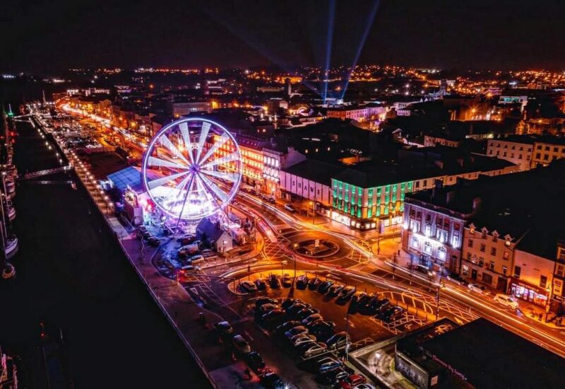 Bright and Green Christmas in European towns